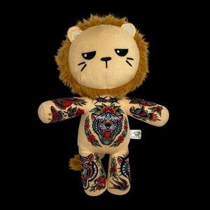 Tattoo Zoo Lion Samuele The Alpha Lion Plush Stuffed Animal 15" Big Cat Tiger